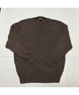 Joseph A Banks Men’s 100% Cashmere Brown Sweater Size XL - $478.80 MXN