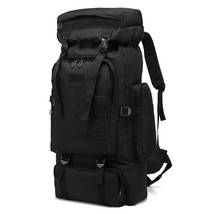 80L Army Backpack Molle backpa Men   Bags ault Trek Ruack Waterproof Bag - £95.25 GBP
