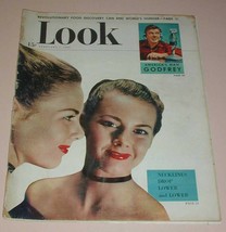 LOOK Magazine February 1, 1949 Necklines Drop Lower&amp; lower America&#39;s Man Godfrey - £7.06 GBP