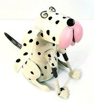 Dalmation Dog Figurine Wiggles When Touched 8&quot; x 4&quot; x 10&quot; Hand Crafted M... - $13.09