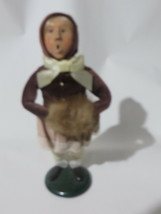  byers choice victorian girls in dress and muff Christmas  1992 #58 - £36.97 GBP