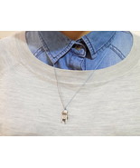 Hand sign 925 Sterling Silver Necklace Pendant Chain Jewelry Fashion Men... - €38,22 EUR