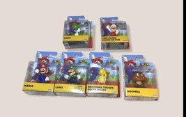Nintendo Super Mario 2.5” Jakks Pacific Figures- Lot Of 6 Figures - NEW/Sealed - £35.55 GBP
