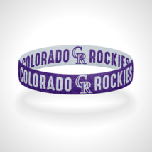 Reversible Colorado Rockies Bracelet Wristband Mile High Baseball - £9.46 GBP+