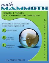 Math Mammoth Grade 1 Tests and Cumulative Reviews [Paperback] Miller, Dr Maria - £2.50 GBP