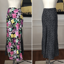 NWOT 4SIENNA Floral Micro Dot MIDI Skirt Small - $27.36