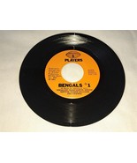 Players Cincinnati Bengals #1 45 RPM 7&quot; Vinyl Record 1982 - £27.63 GBP