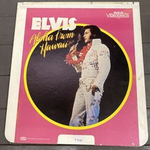 Elvis Aloha From Hawaii RCA • CED VideoDisc -Can&#39;t help falling in Love With You - £11.65 GBP