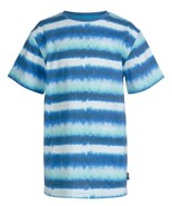 MSRP $22 Univibe Boys Short Sleeve Oxman Striped Crew T-shirt Blue Size ... - $13.86