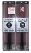 Pack Of 2 Revlon ColorStay Overtime Longwear Lipcolor #550 Blush Hour New/Pics - £23.61 GBP