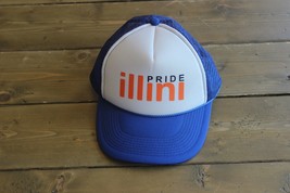 Illini Pride University of Illinois Mesh Snapback Trucker Hat - £6.81 GBP