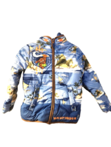 Disney Store Moana Wayfinder Maui Full Zip Hooded Puffer Jacket Sz 5/6 - $24.99
