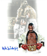 Michael Spinks signed Boxing Collage 8x10 Photo Jinx- imperfect- JSA - £18.05 GBP