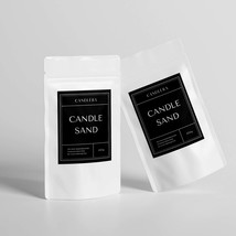 2 Pack Candle Sand (Pearled Candle) + 60 Wicks 1.3 kg / 3 lb Granulated Eco Wax - £35.58 GBP