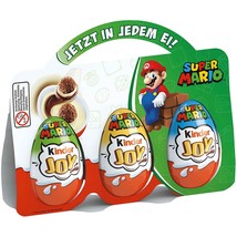 Kinder JOY SUPER MARIO Edition from Europe -Pack of 3 - FREE SHIPPING - $14.84