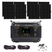 Lion Energy Safari ME + 100W Solar Panel Suit 4 Panels 922Wh (0 Extra Batteries) - £1,917.99 GBP