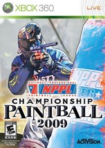 NPPL Championship Paintball 2009 - Microsoft Xbox 360 X360 Video Game  - $9.25