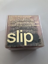 Slip Skinnies Pink Caramel Black SLIP Silk Hair Scrunchies Box of 6 - £27.37 GBP