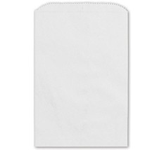ABC Kraft Paper Shopping Bags 30#, 6 1/4 x 9 1/4, White - 1000 Bags - £36.92 GBP
