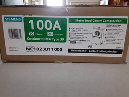 Siemens MC1020B1100S 10 Space 20 Circuit 100A Surface Mount Load Cell Co... - $229.97