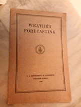 Weather Forecasting 1940 - US Department Of Commerce Weather Bureau - $18.70