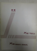 Kawasaki Jet Ski 750SX Owners Operators Manual JS750-A1 99920-1570-01 OEM - $12.99