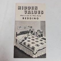 Vintage 1960s Bedding Hidden Values by Sears Roebuck &amp; Co Advertising Bo... - $6.80