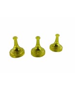 Sorry Sliders - x3 Yellow Large Roller Pawns 2008 - Replacement Pieces P... - $10.51 CAD