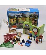 Playmobil #9276 City Life, Purrfect Stay Cat Boarding Facility Set NOT C... - $29.69