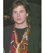 Rob Lowe Boy George Culture Club teen magazine pinup clipping Teen Machi... - $6.80 CAD