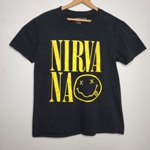 NIRVANA T-Shirt Smiley Face Logo - Large - £7.89 GBP