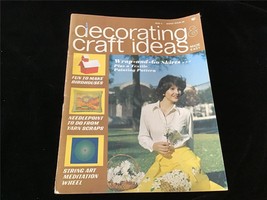 Decorating &amp; Craft Ideas Magazine March 1975 Birdhouses, Needlepoint, String Art - $10.00