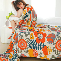 100% Cotton Japanese soft blanket sofa towel decor bed cover Leisure blanket - £56.67 GBP+