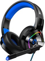 ZIUMIER Gaming Headset PS4 Headset, Xbox One Headset with Noise Canceling Mic - £31.96 GBP