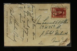 Vintage RPPC Postal History Postcard Dutch Colony Curaco to USA 1932 - £7.08 GBP