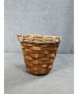 Plant Basket Brownish Pot Home Garden Decoration 5&quot; Tall - $11.18