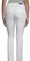 Rock &amp; Republic Women&#39;s Jeans Kasandra White Boot Cut Jeweled NWT - £39.16 GBP