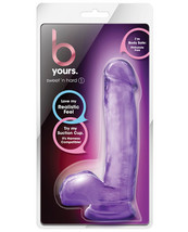 Blush B Yours Sweet N Hard 1 W/suction Cup - Purple - £19.70 GBP