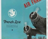 Air France 1930&#39;s World Wide Air Service Brochure Dewoitine 338 Farman 224  - $720.72