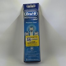 Oral-B Precision Clean Electric Toothbrush Replacement Brush Heads 3 Pack New !! - $10.40