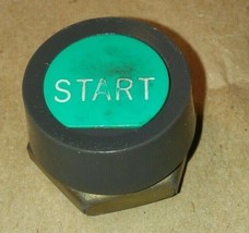 1&quot; (24mm) Green Momentary Flush Start Push Button Mounted on Hex Bracket... - $19.15