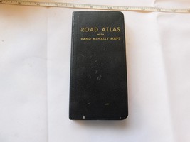 1954 Road Atlas with Rand McNally Maps Vintage U.S. Mexico and South Canada - £24.68 GBP