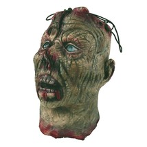 Creepy Life Size Latex Zombie Severed Head Realistic Rotting Bloody Horror Prop - £33.78 GBP