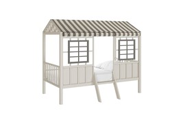 Little Seeds Rowan Valley Forest Loft Bed, Grey/Taupe, Twin - £659.74 GBP