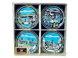 Walt Disney World Vintage 70&#39;s Glass Souvenir Disney Landmarks Set Of 4 ... - $16.95