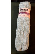 2 PAIR FULLY LINED MUK LUKS CABIN SLIPPER SHERPA SOCKS W/ GRIPPERS XL / L - €14,44 EUR