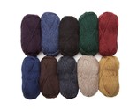 Wool Of The Andes Worsted Weight Yarn (10 Balls - Home Dcor) - £59.13 GBP