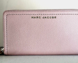 New Marc Jacobs The Groove Zip Around Continental Wallet Leather Peach Whip - $94.91