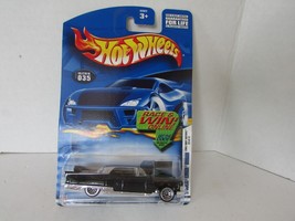 Mattel 52922 Hot Wheels Diecast Car &#39;57 Cadillace Eldorado Brougham Black Lot D - £2.91 GBP