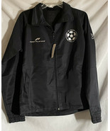 New Proplayer Proline Soccer zip up jacket black adult size small - $14.96